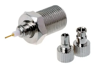 Фото для Переходник F-female - CRC9/TS9 (два разъёма)