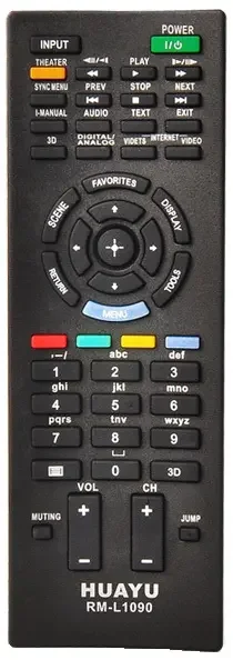 Фото для Пульт Sony HUAYU RM-L1090
