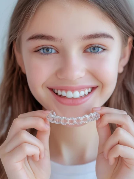 Ортодонтическое лечение прозрачными капами