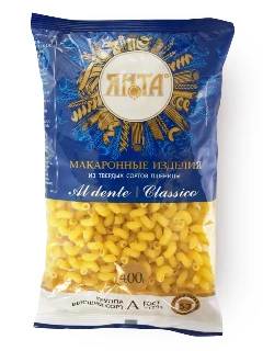 Макаронные изделия Янта 400гр Сапожок