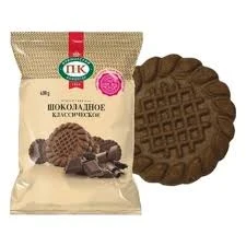 Фото для Печенье Приморский Кондитер 400г Классическое шоколадное