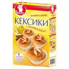 Фото для Смесь д/выпечки с яблоками и корицей 200гр Размешайка