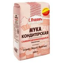 Фото для Мука С.Пудовъ 500гр пшеничная кондитерская самоподнимающаяся*6