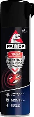 Фото для Аэрозоль Раптор от резистентных тараканов*24