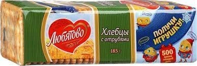 Фото для Хлебцы Любятово 185гр с отрубями*15