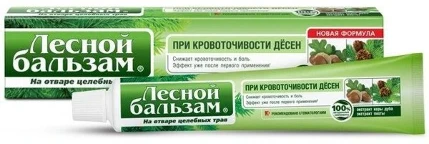 Фото для Зубная паста Лесной бальзам 75мл кора дуба и пихты *48