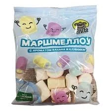Фото для Маршмеллоу Лолило 70гр банан/клубника*8