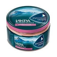Фото для Икра мойвы Русское Море 165гр деликатесная с креветкой*6