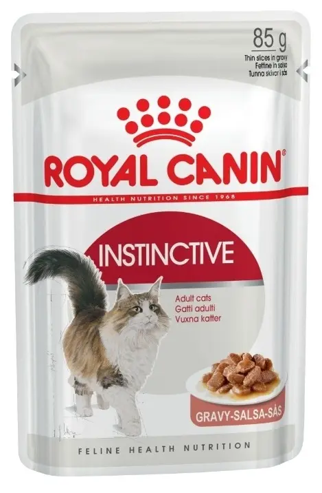 Royal Canin Instinctive кусочки в соусе для кошек старше 1 года, 85 г