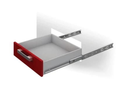 Фото для Комплект направляющих шариковых, цинк, L=550мм, (до 20кг) DB3501Zn/550