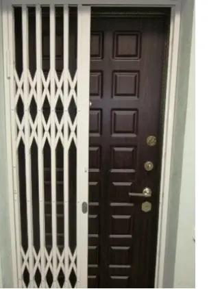 Защитные решетки на двери