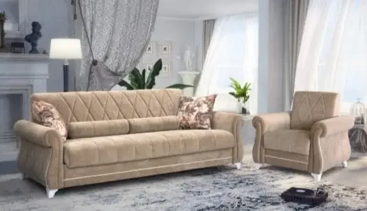 Комплект: диван и кресло "Роуз"