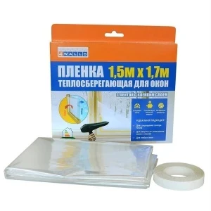 Фото для Пленка теплосберегающая для окон 1,5х1,7м 4WALLS (20)
