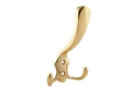 Фото для Крючок-вешалка 3-х рожковый большой 5518/827А Классика ЗОЛОТО