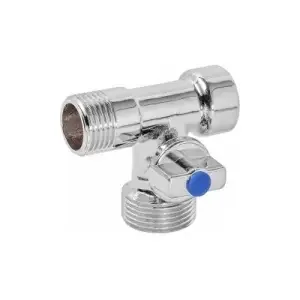Фото для Кран шаровый для подключения стиральных машин I-TECH 1/2x1/2x3/4