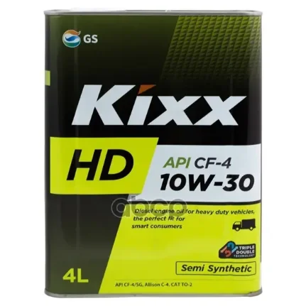 Фото для Kixx Масло Моторное 10w30 Cf-4/Sg 4l Kixx Dynamic/Hd Полусинтетика L200244te1