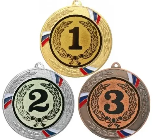 "Спортивные медали 1,2,3 место" - изготовление медалий на заказ