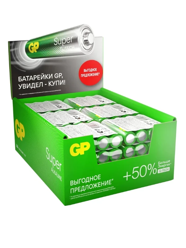 
Элемент питания GP super 24ARS 2SB4 мизинец