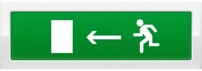 Фото для Световое табло ОПОП 1-8 "Бегущий человек стрелка влево"