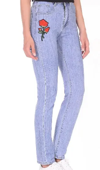 Фото для Джинсы с принтом Fashion jeans