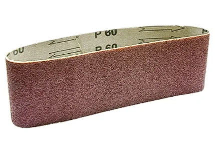 Фото для Шлиф лента бесконечная на тканевой основе Р120 75мм х 457мм, влагостойкая