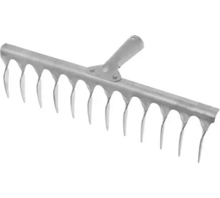 Фото для Грабли витые 12-зубые сварные 290 мм без черенка