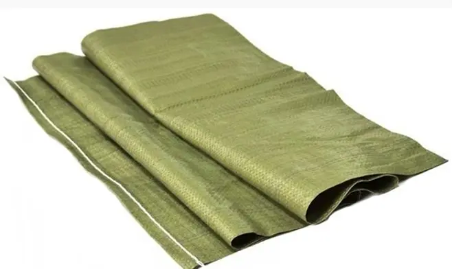 Полипропиленовые мешки зеленые 55/105. Вместимость 50 кг.