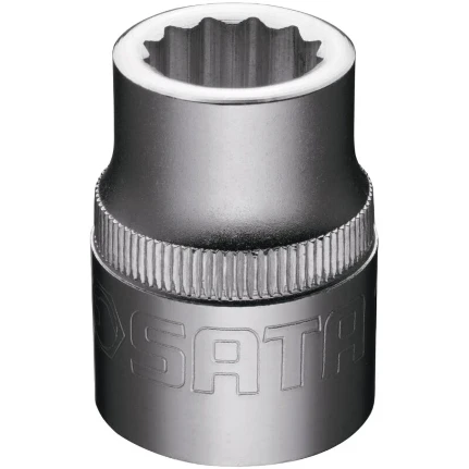 Фото для Головка торцевая SATA, короткая, 12-гранная, под квадрат 3/4", 41мм, арт. 16619