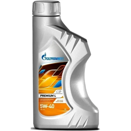 Фото для Масло моторное Gazpromneft Premium L 5w40, полусинтетическое, API SL/CF, универсальное, 1л, арт. 2389900119