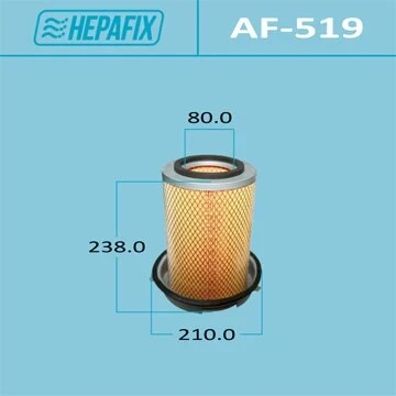 Фото для Фильтр воздушный Hepafix A-519, арт. AF-519