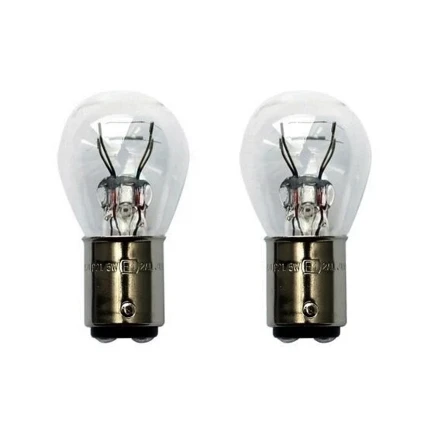 Фото для Лампа Koito P21/5W (BAY15d, S25), 12В, 21/5Вт, комплект 2 шт