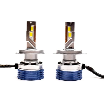 Фото для Лампа светодиодная HiVision Z7 Power Bright H4 (P43t, T16), 12В, 50/50Вт, 6000К, комплект 2 шт, арт. Л0428