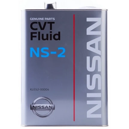 Фото для Масло трансмиссионное Nissan CVT Fluid NS-2, синтетическое, для вариаторов, 4л, арт. KLE52-00004
