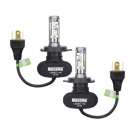 Фото для Лампа светодиодная Masuma LED H4 (P43t, T16), 12/24В, 18Вт, 6000К, комплект 2 шт