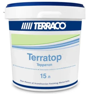 Фото для Водоэмульсионная краска для наружных и внутренних работ TERRACO TERRATOP
