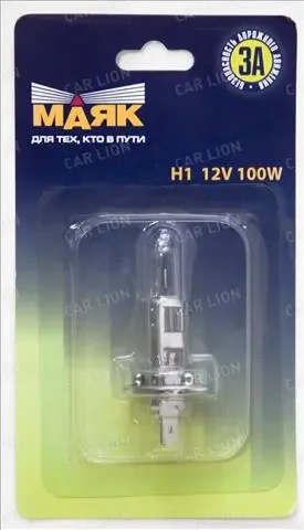 Фото для Автолампа 12V H1 100W цоколь P14,5s Маяк