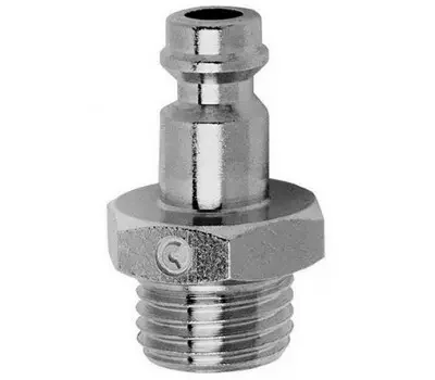 Фото для Фитинг рапид папа - резьба 1/8"M металл CAMOZZI