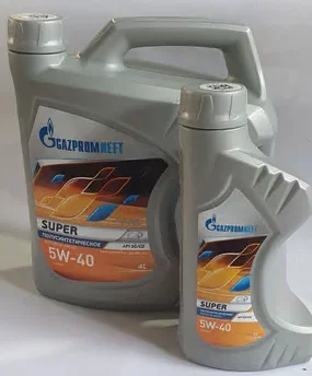 Фото для Масло моторное Gazpromneft Super 5W-40 п/синт. АКЦИЯ 4+1л