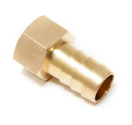 Фото для Фитинг прямой елочка 8мм - резьба 1/4"F металл