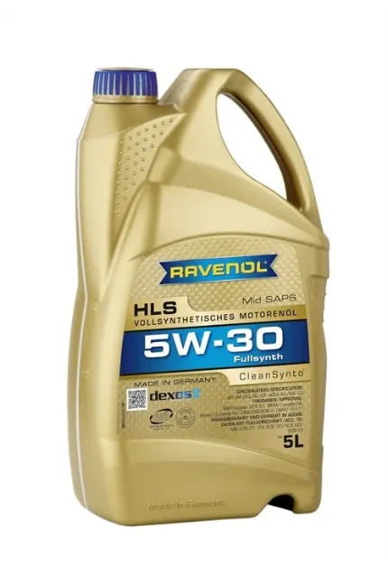 Фото для HLS 5W-30 API SN/CF 5л RAVENOL
