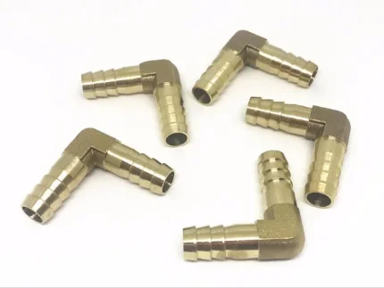 Фото для Фитинг угловой елочка 6мм металл