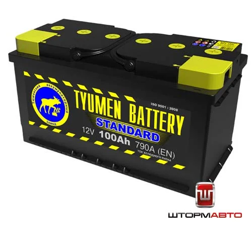 Аккумуляторная батарея 6СТ-100L STANDARD г.Тюмень 1155
