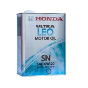 Моторное масло HONDA ULTRA LEO 0W-20 SN/SP (4л) 08217-99974/08227-99974