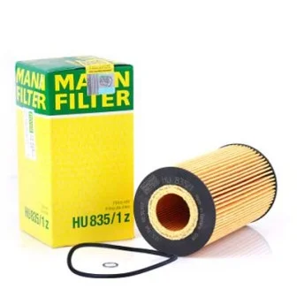 Фильтр масляный MANN HU835/1z (OE0035/HU835/1X)