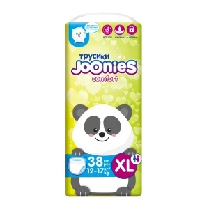 Фото для Подгузники-трусики Joonies Comfort XL 12-17кг 38шт