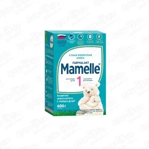 Фото для Смесь Mamelle молочная 1 адаптированная начальная 600г с 0-6 мес БЗМЖ