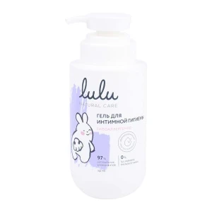 Фото для Гель lulu для интимной гигиены гипоалергенный 300мл с 3лет