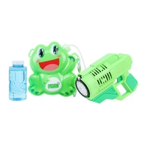 Фото для Пузыри мыльные Lanson Toys Лягушка бластер 15см с 3лет
