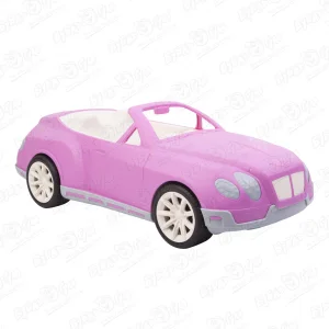 Машина для куклы Кабриолет розовый