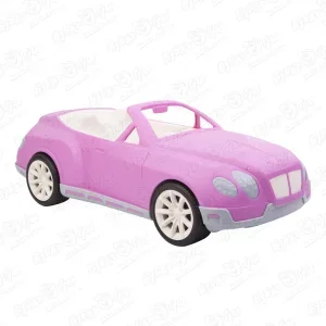 Фото для Машина для куклы Кабриолет розовый